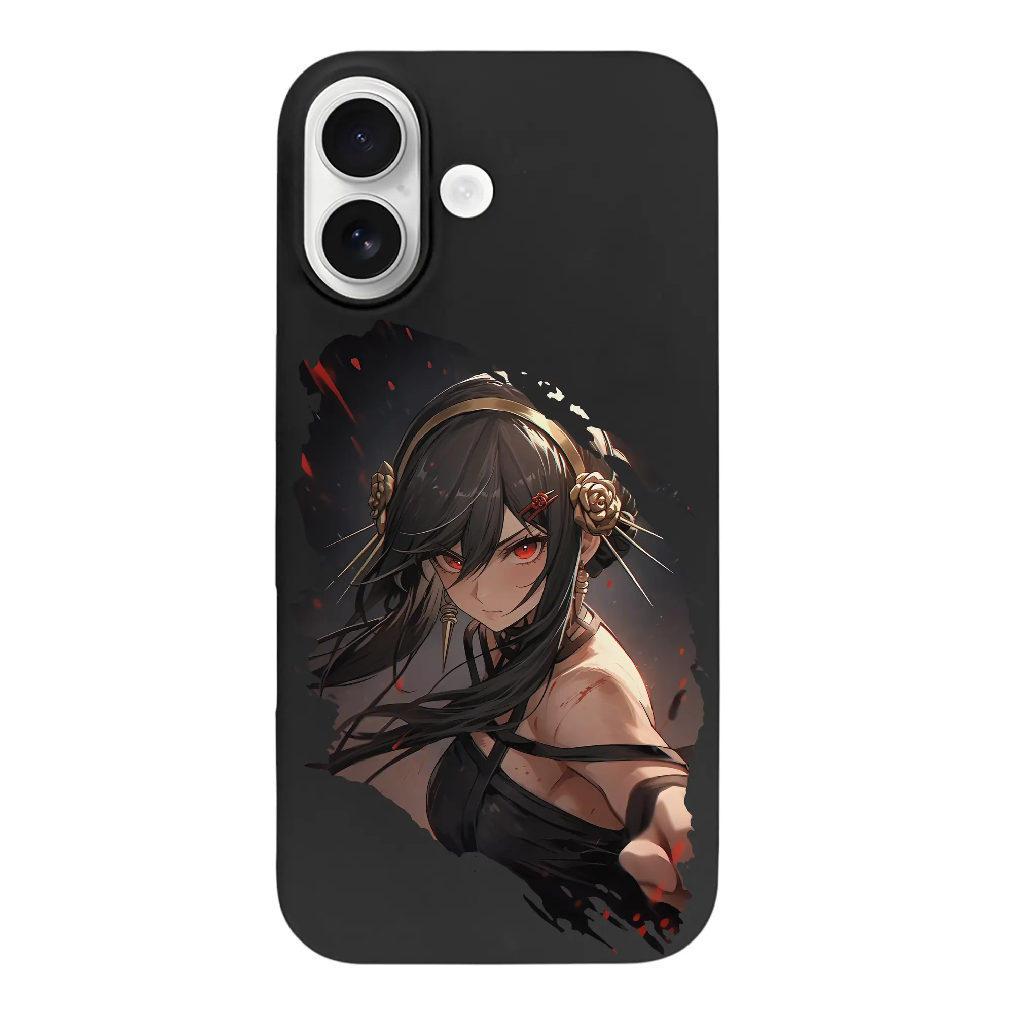 スパイファミリー グッズ,ヨル・フォージャー（Yor Forger） - iPhone 17 シリーズ シリコンケース 薄型 耐衝撃 指紋防止 ソフトタッチカバー 精密フィット 傷防止 保護ケース iPhone 17/17 Air/17 Pro/17 Pro Max 対応